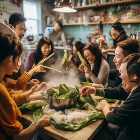 周末蒸粽，轻松有味