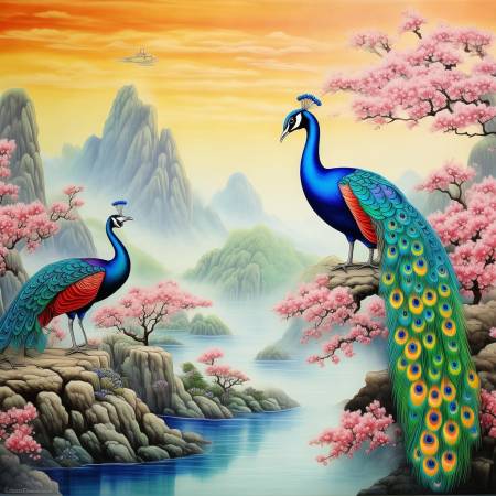 寓意美好,好运装饰画