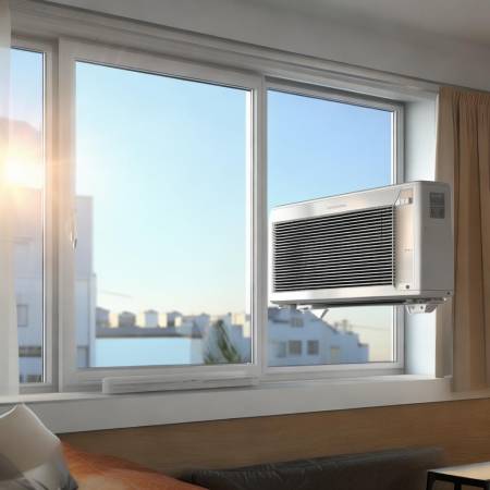 空调对准窗，热水器避阳光