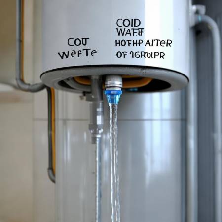 热水器安装：进水管高出水口