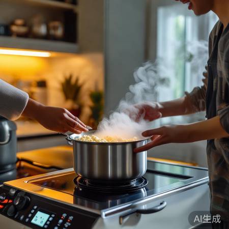 集成灶熬粥，省空间节能安全