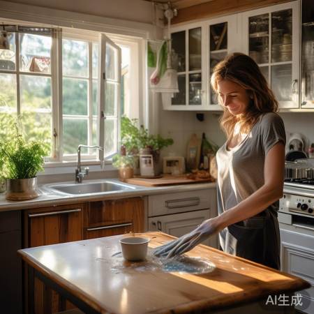 “厨房清洁，生活更美好”