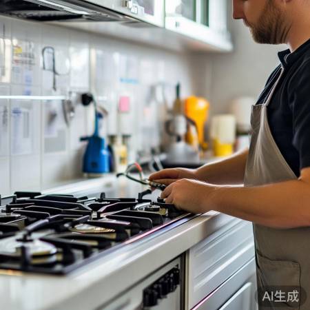 燃气灶安装需专业或谨慎操作