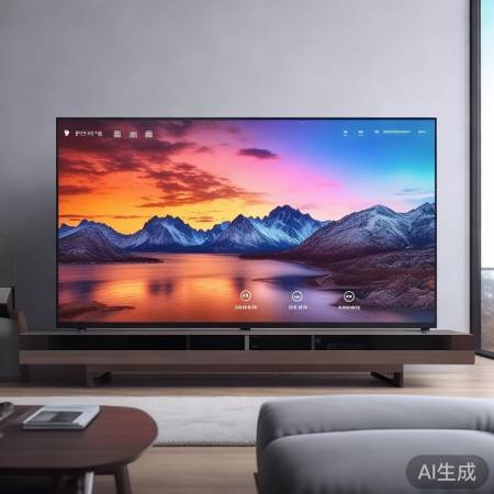 小米电视5，4K HDR，智能