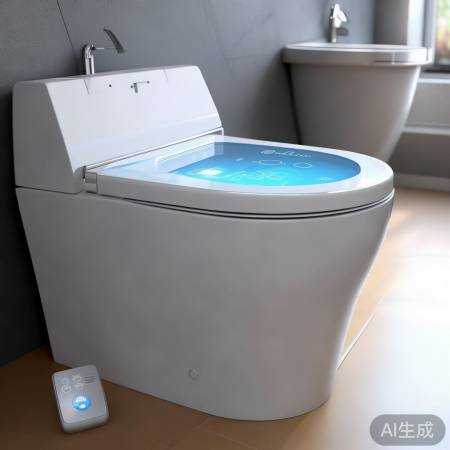 智能马桶冲水操作简单
