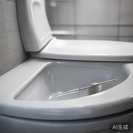 清洁马桶角落缝隙