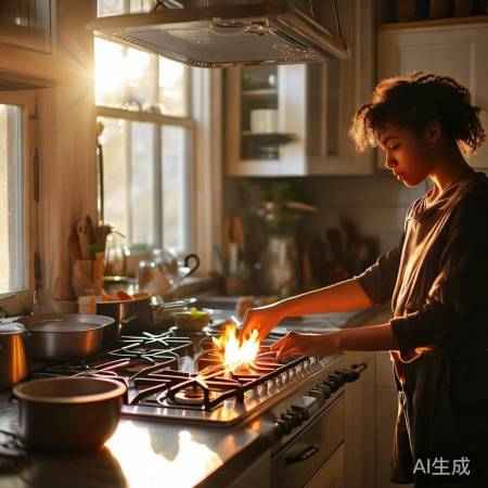 燃气灶摆放影响烹饪心情