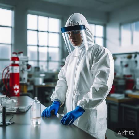 化学操作需防护