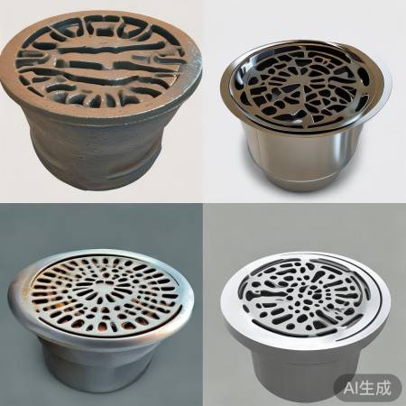 地漏材质多，预算选合适