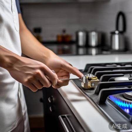 拧螺丝，查燃气阀门
