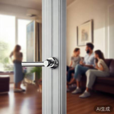 指纹锁难拧开，安全又便捷