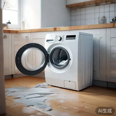 洗衣机勿放潮湿地