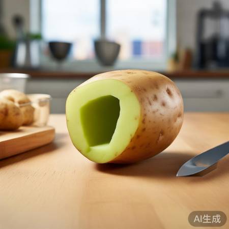 发芽土豆切掉芽可食用，变绿或入