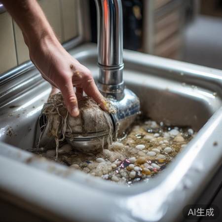 检查洗衣机排水管是否堵塞