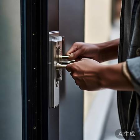 防盗门反锁处理技巧