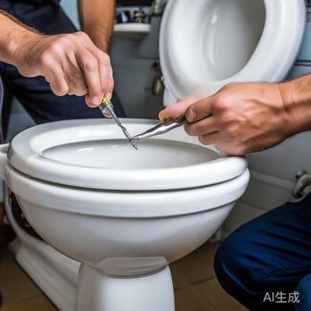 螺丝固定马桶扶手