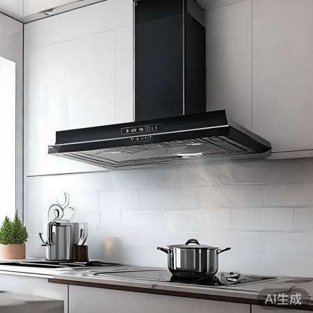 ZZ品牌圆桶抽油烟机,时尚智能