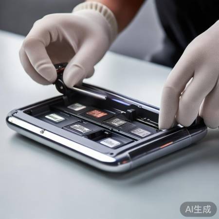 新电池安装完毕