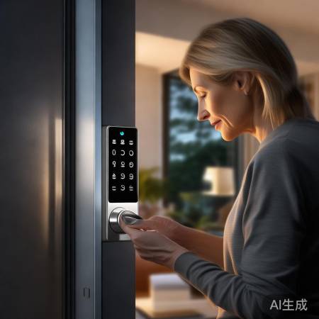 科技智能锁,安全有保障