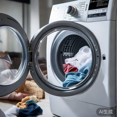 洗衣机晃动原因为重量分布不均,