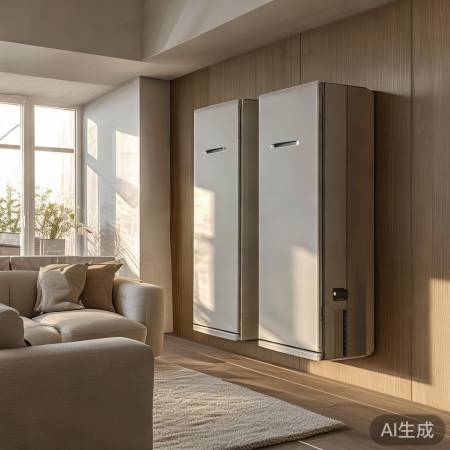 壁挂炉橱柜，美观实用