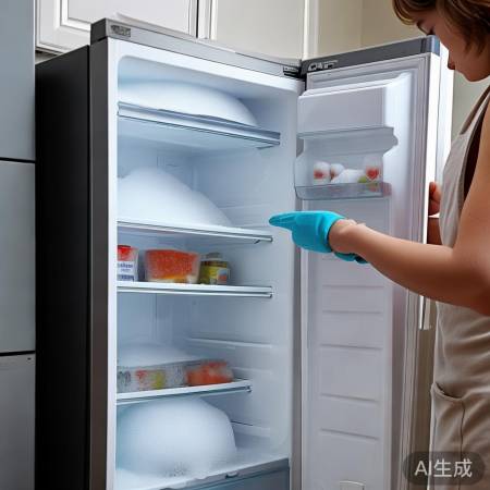 冰箱定期除霜省电又高效