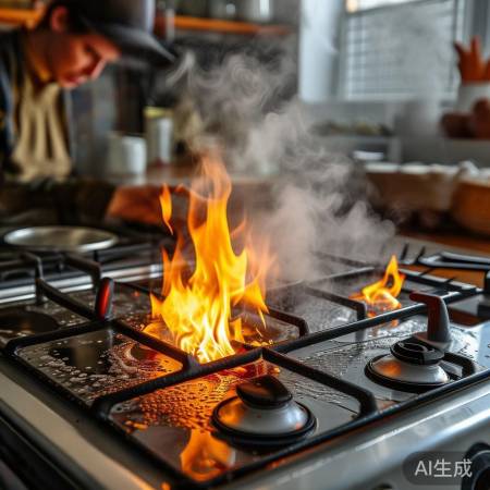 燃气灶进水火险,安全重细节