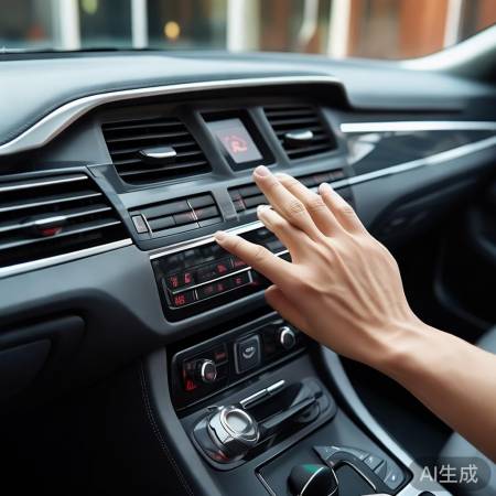 宝马三系空调开启