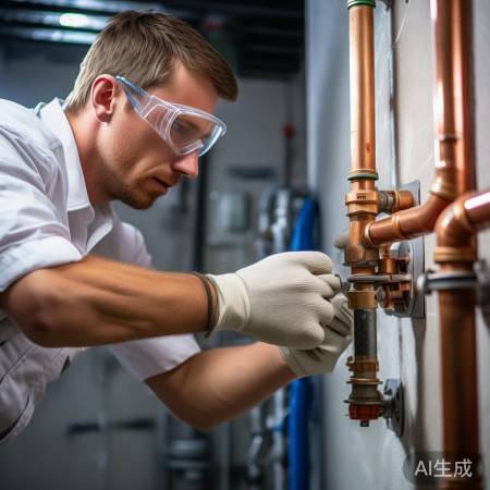 关闭水源，安全连接水管