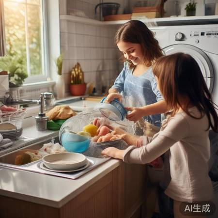 洗衣机水池变多功能清洗助手