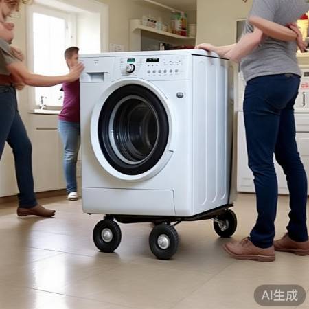 轻松搬洗衣机技巧
