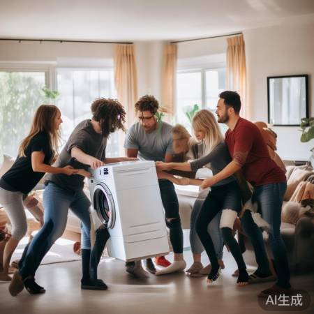 合力搬洗衣机