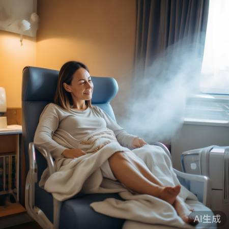 产妇吹空调，注意保暖。