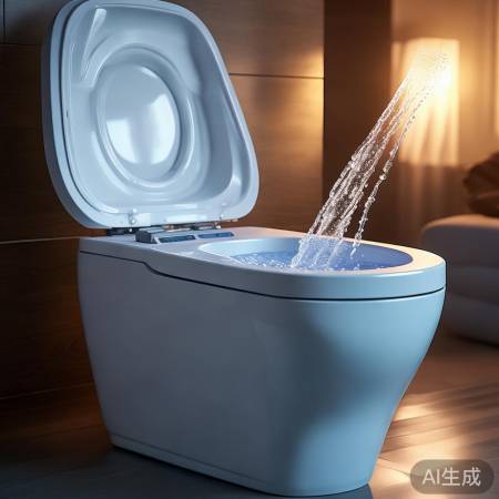智能马桶自动清洗，温暖如温泉
