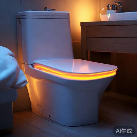 温暖座圈,贴心夜灯