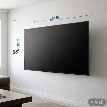 电视尺寸与挂高计算