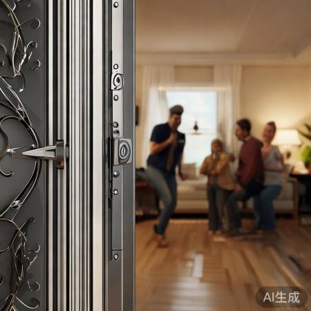 “金华法兰帝门，安心守护家”