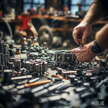 部件组装，拧紧螺丝