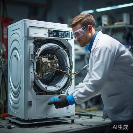 洗衣机故障：检查排水泵