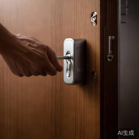 寻找智能锁钥匙锁位置