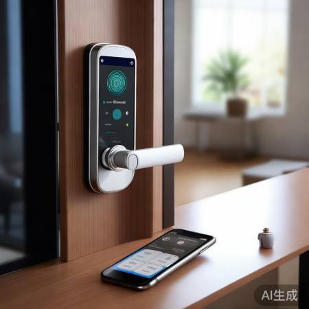 智能锁远程监控，贴心安全。