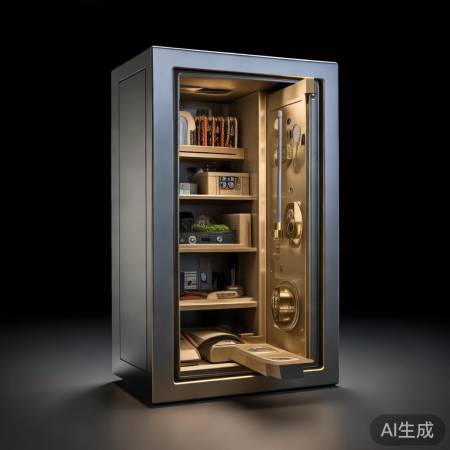 保险柜内部多隔层，安全设计亮眼