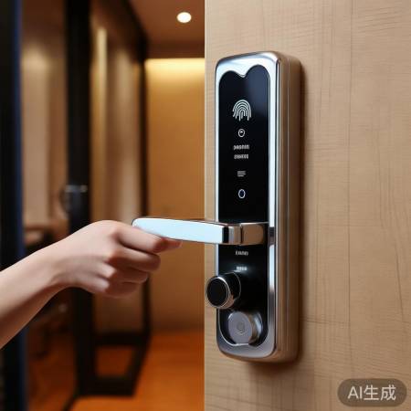 中兴指纹锁，多解锁方式，易用安