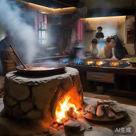 土灶燃气灶，看个人喜好