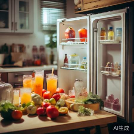 适量调低冰箱,别贪凉。