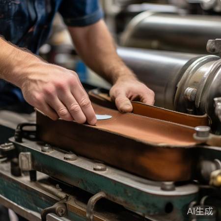 新皮带安装,注意张力