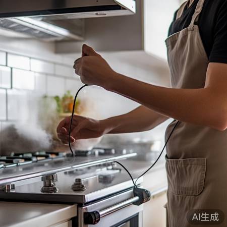 重连电源检测油烟机