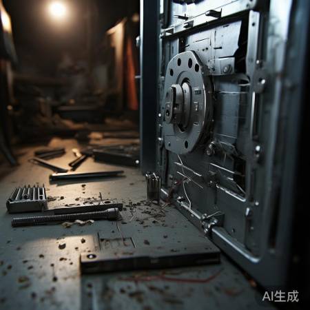 防盗门贴片锯开技巧