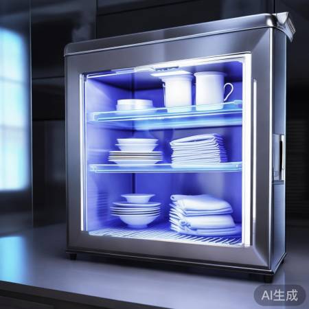 双层消毒柜，紫外线与高温二选一