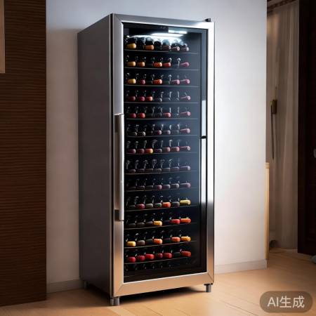 红酒柜：恒温恒湿，竖放通风